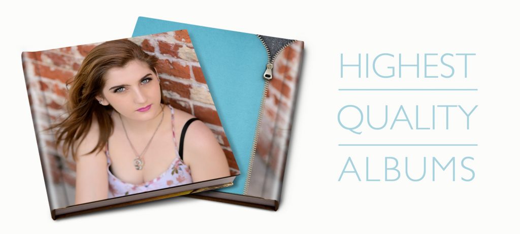 Creative and Colorful High School Senior Album